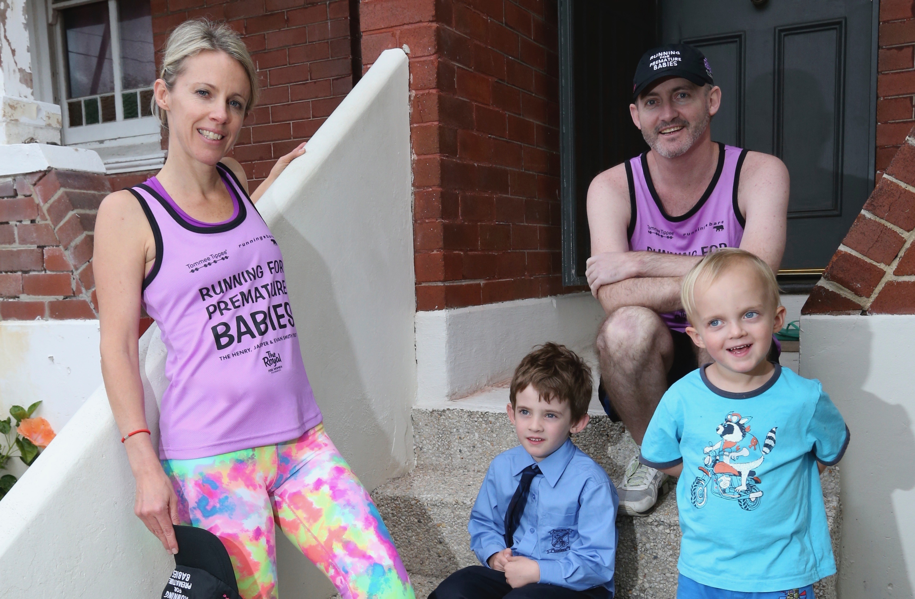 Mal Ward is the generous - Running for premature babies